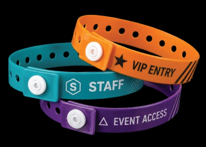 Custom Vinyl Wristbands for Durable Event Identification