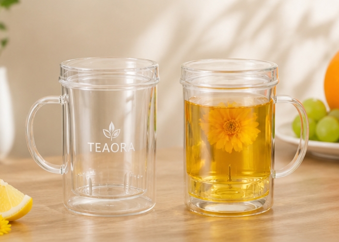 400ml Tea Maker Glass Cup