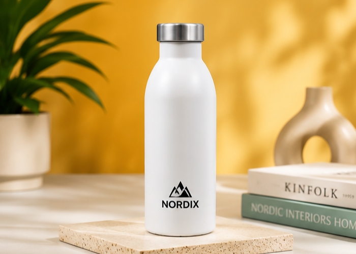 500ml Simple Stainless Steel Water Bottle