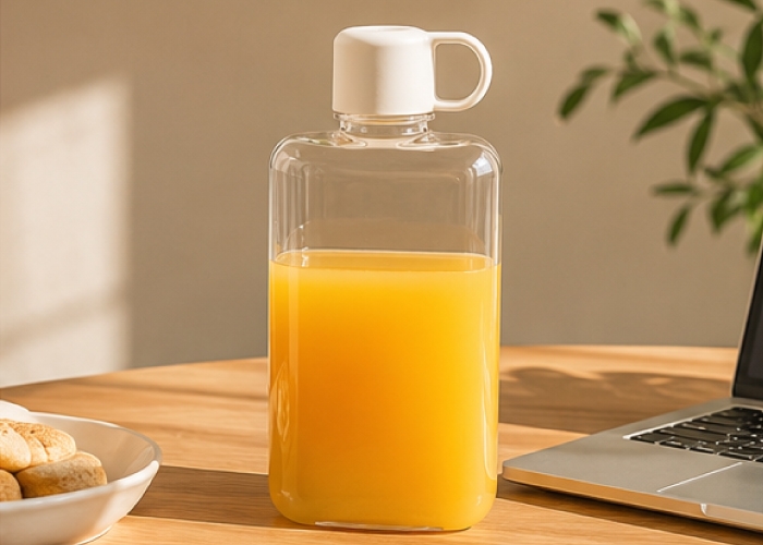 500ml Tritan Flat Water Bottle ( BPA Free )