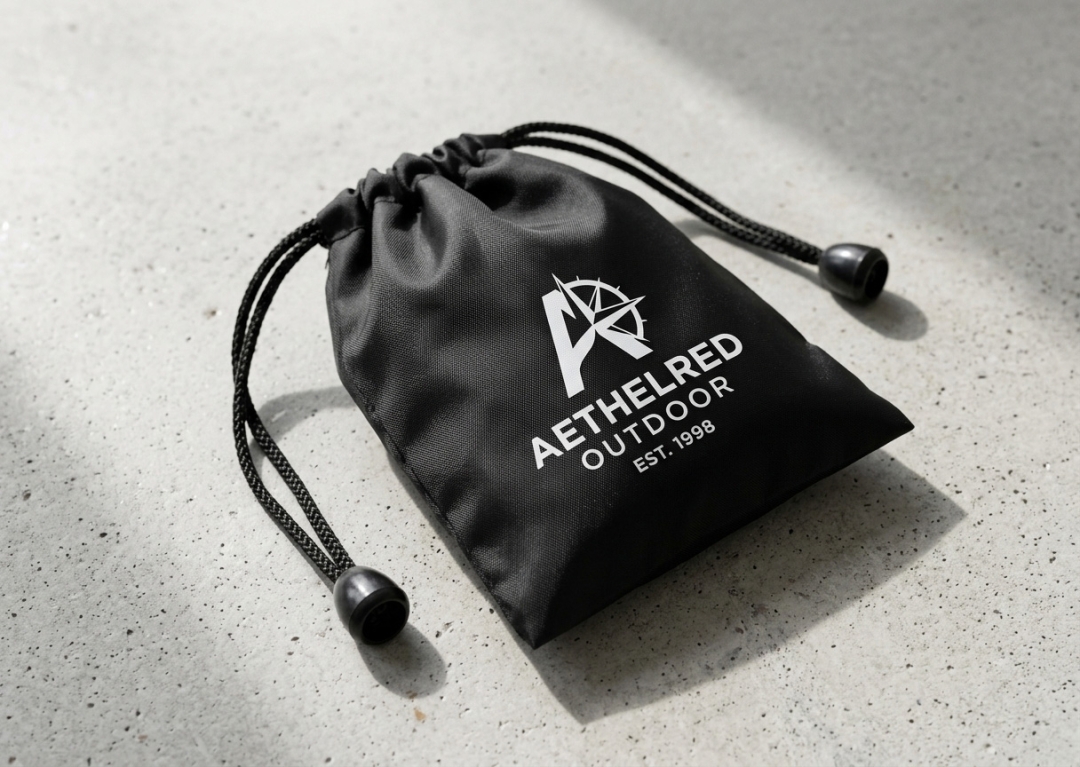 Mini Nylon Drawstring Pouch