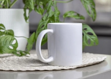 350ml Plain Ceramic Mug