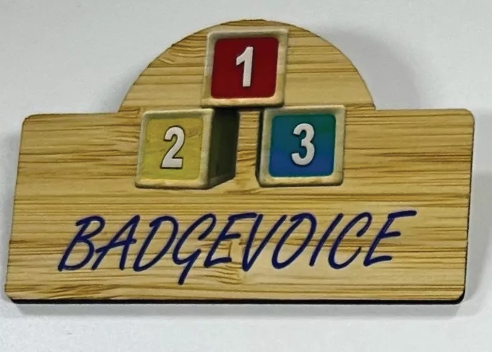 Bamboo Nametag